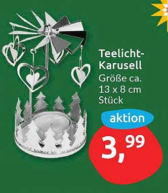 Teelicht-Karussell