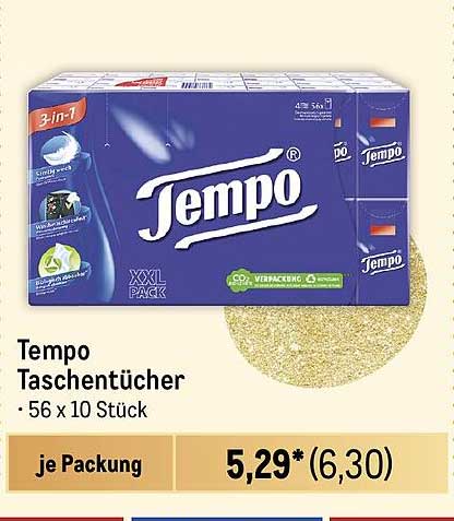 Tempo Taschentücher