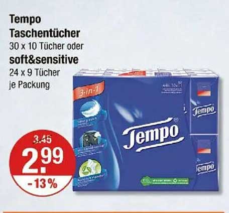 Tempo Taschentücher