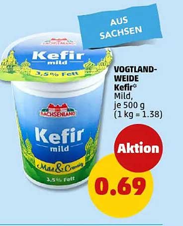 VOGTLAND-WEIDE Kefir* mild