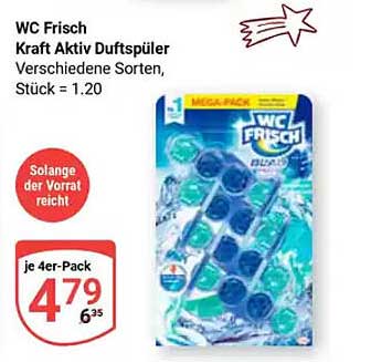 WC Frisch Kraft Aktiv Duftspüler