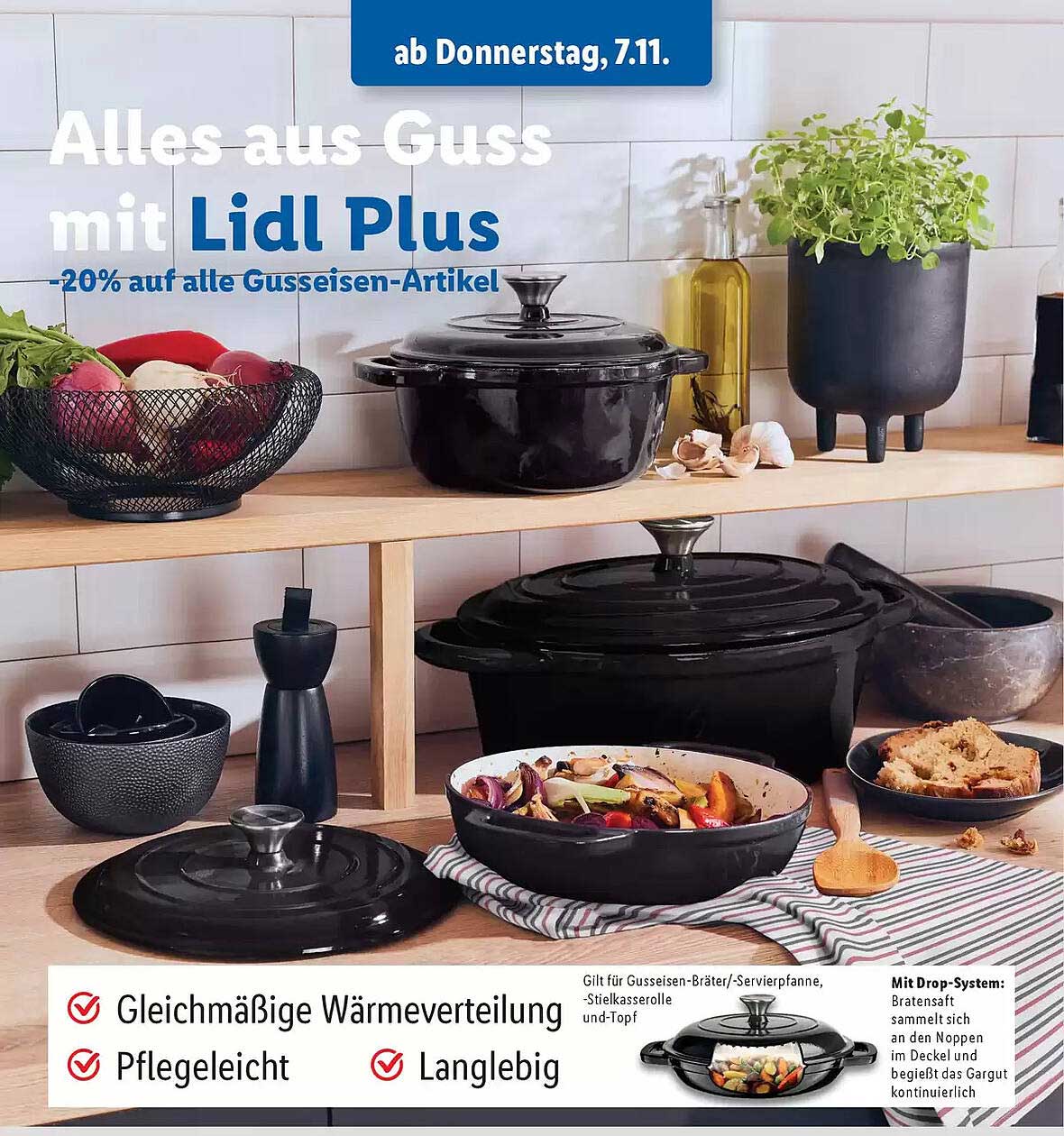 Alles aus Guss mit Lidl Plus