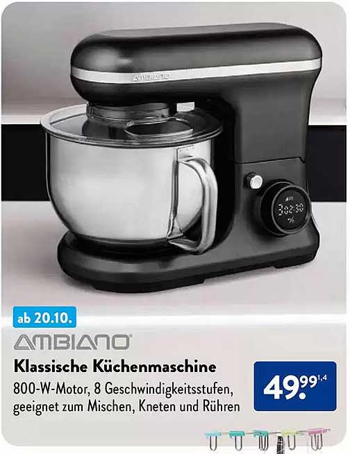 AMBIANO Klassische Küchenmaschine