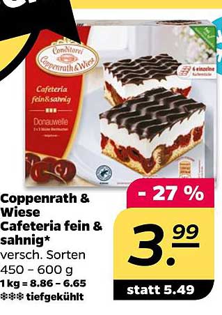 Coppenrath & Wiese Cafeteria fein & sahnig* Donauwelle