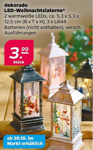 dekorado LED-Weihnachtslaterne*