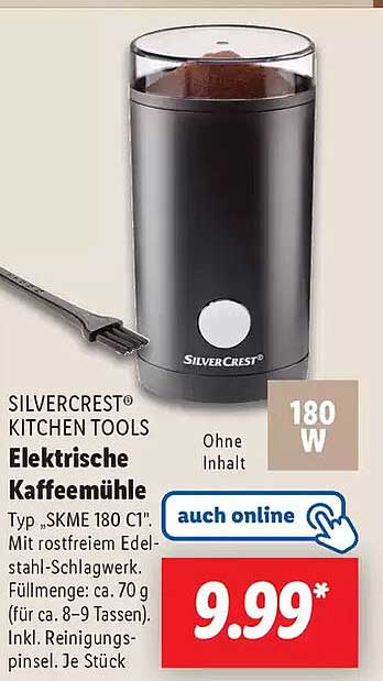 Elektrische Kaffeemühle