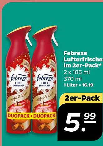 Febreze Luftfrischer im 2er-Pack*