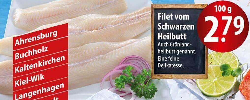 Filet vom Schwarzen Heilbutt