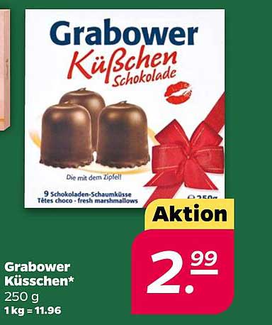 Grabower Küsschen Schokolade