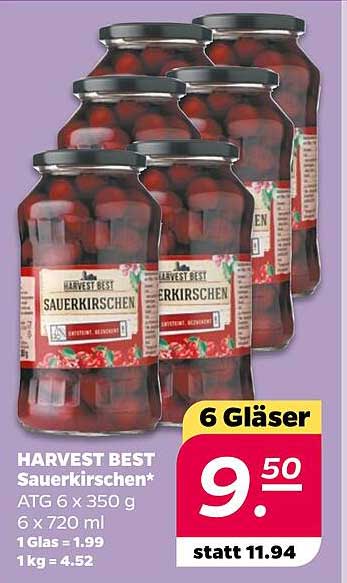 HARVEST BEST Sauerkirschen*