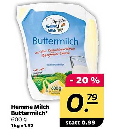 Hemme Milch Buttermilch*