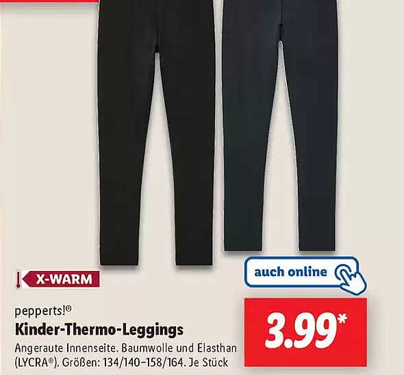 Kinder-Thermo-Leggings