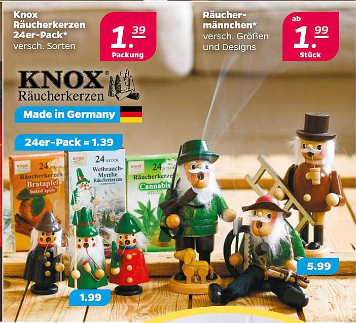 Knox Räucherkerzen 24er-Pack*