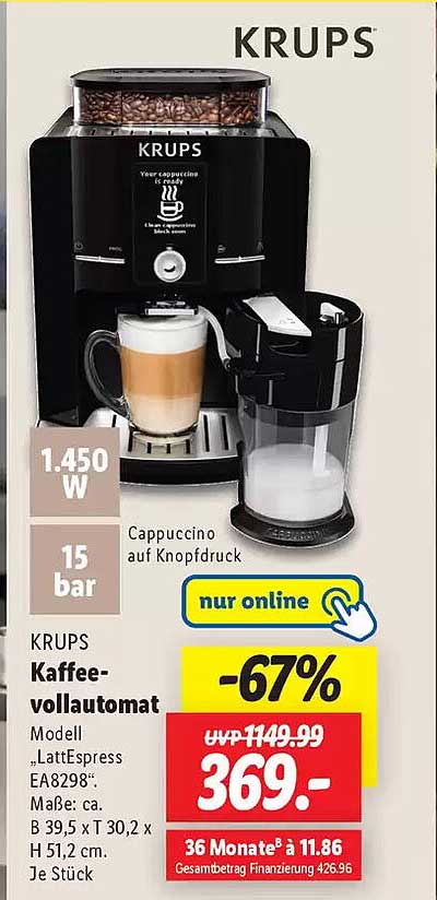 KRUPS Kaffee-vollautomat