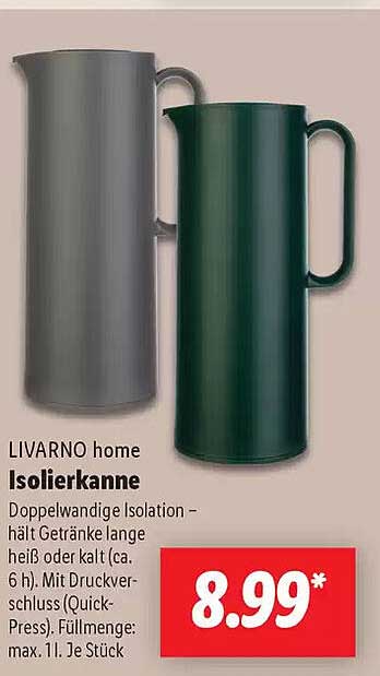 LIVARNO home Isolierkanne