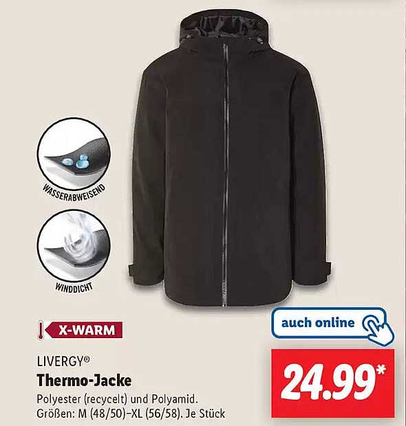 LIVERGY® Thermo-Jacke