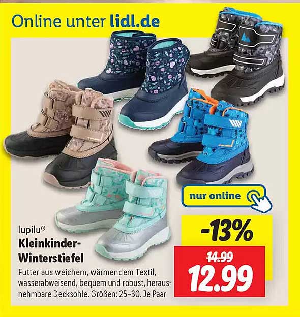 lupilu® Kleinkinder-Winterstiefel