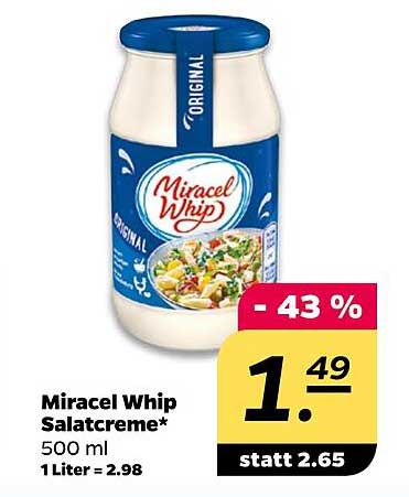 Miracel Whip Salatcreme