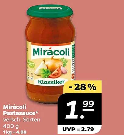 Mirácoli Pastasauce*