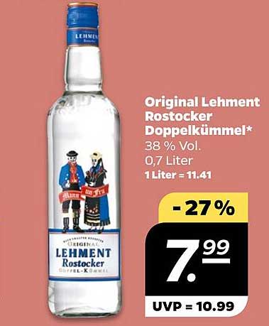 Original Lehmert Rostocker Doppelkümmel*