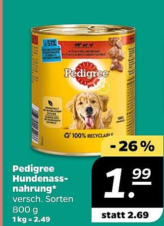 Pedigree Hundenassnahrung