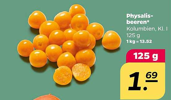 Physalis-beeren*