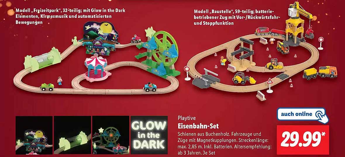 Playtive Eisenbahn-Set