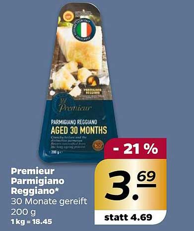 Premieur Parmigiano Reggiano*