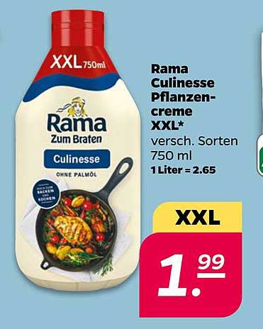 Rama Culinesse Pflanzencreme