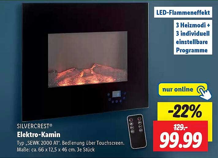 SILVERCREST® Elektro-Kamin