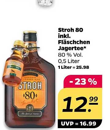 Stroh 80 inkl. Fläschchen Jagertee*