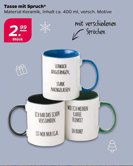 Tasse mit Spruch*