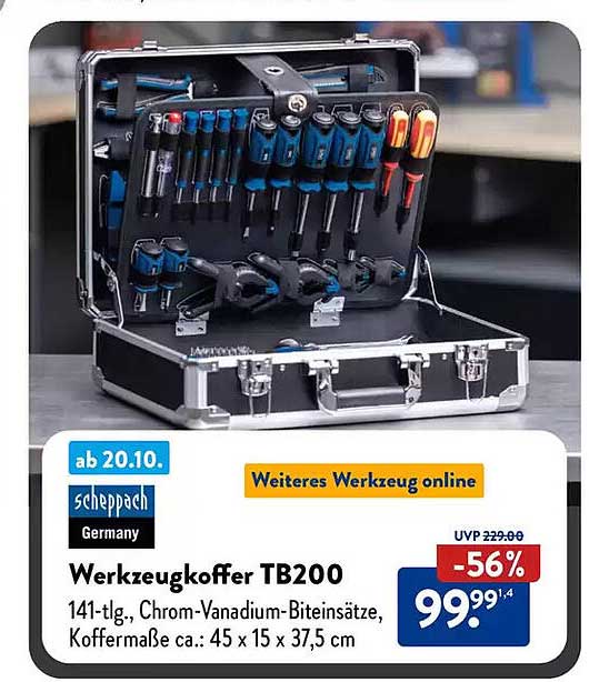 Werkzeugkoffer TB200