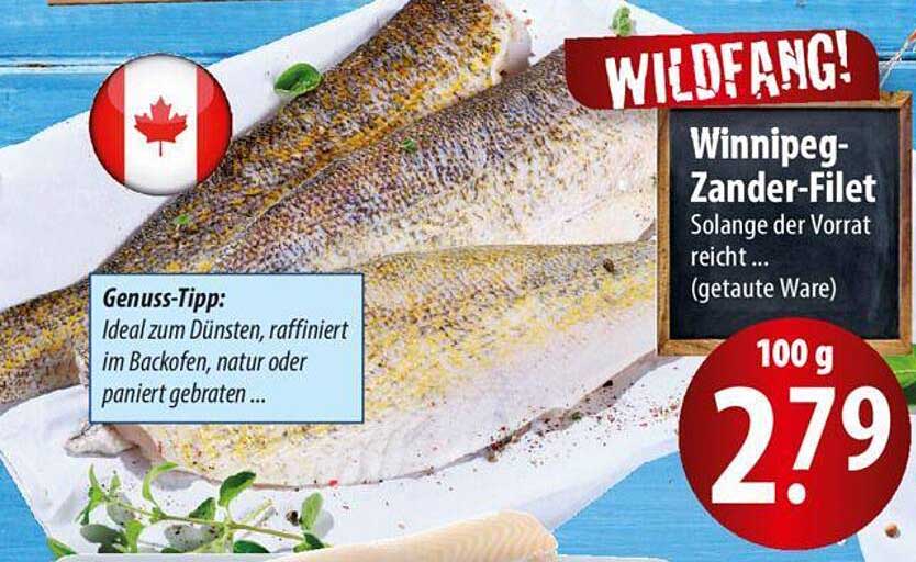 WINNIPEG-ZANDER-FILET