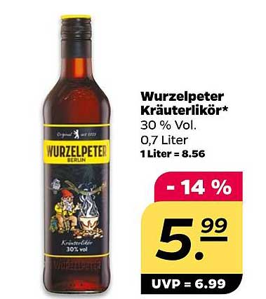 Wurzelpeter Kräuterlikör*