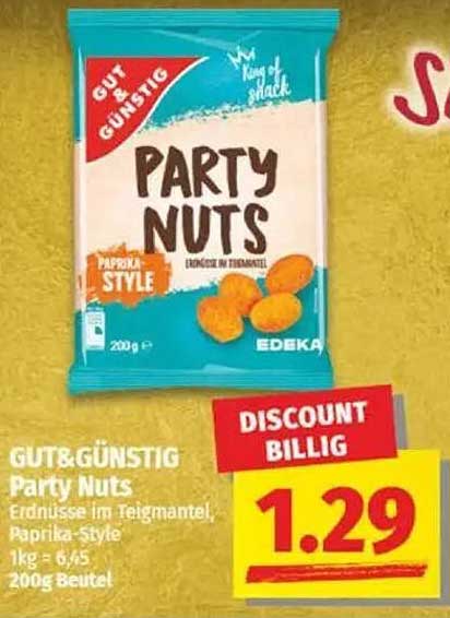 GUT& GÜNSTIG Party Nuts