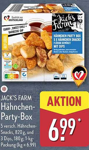 JACK'S FARM Hähnchen-Party-Box