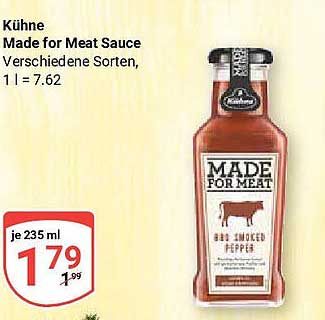 Kühne Made for Meat Sauce