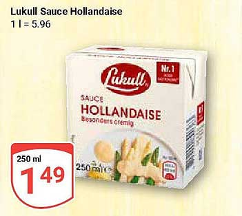 Lukull Sauce Hollandaise