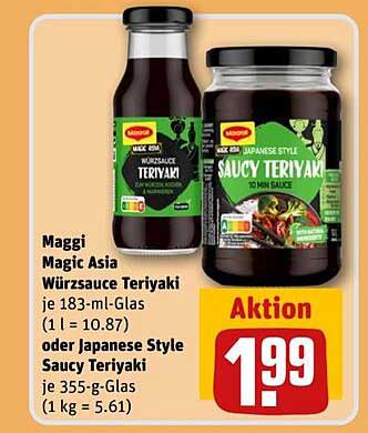 Maggi Magic Asia Würzsauce Teriyaki