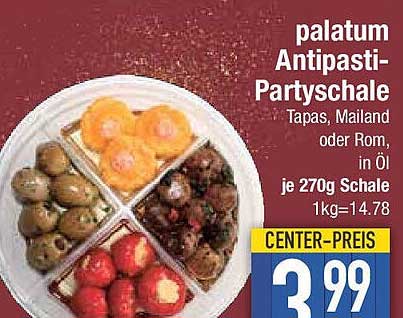 palatum Antipasti-Partyschale