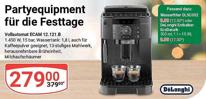 Partyequipment für die Festtage