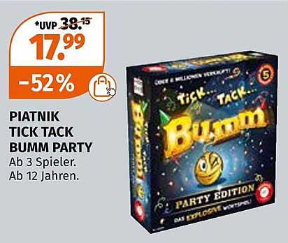 PIATNIK TICK TACK BUMM PARTY EDITION