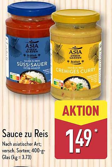 Sauce zu Reis