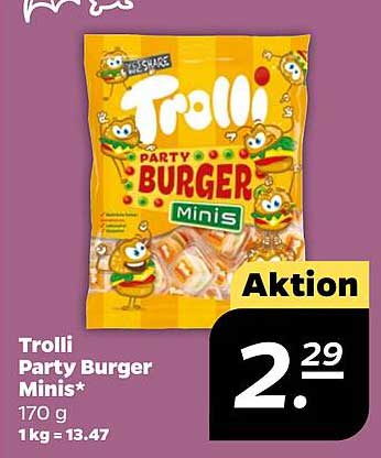 Trolli Party Burger Minis