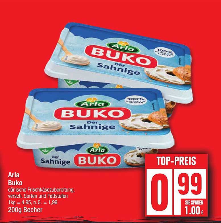 Arla Buko der Sahniege