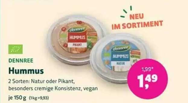 DENNREE Hummus