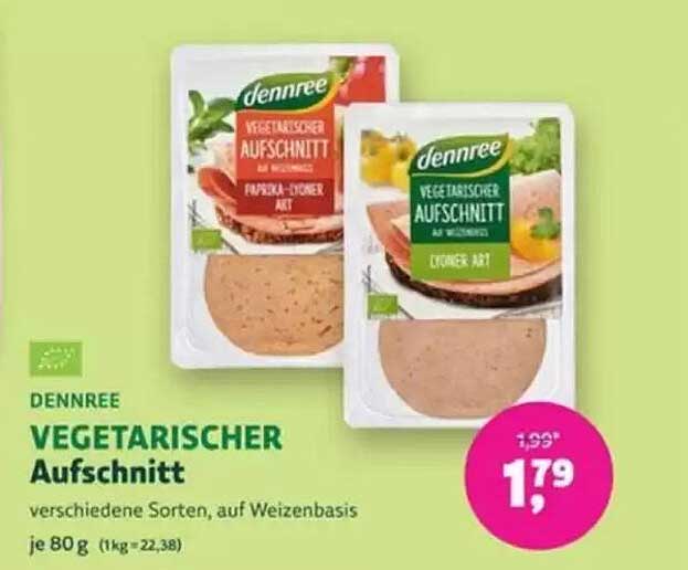 DENNREE VEGETARISCHER AUFSCHNITT