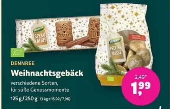 DENNREE Weihnachtsgebäck