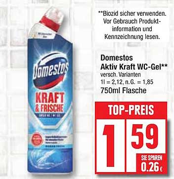 Domestos Aktiv Kraft WC-Gel